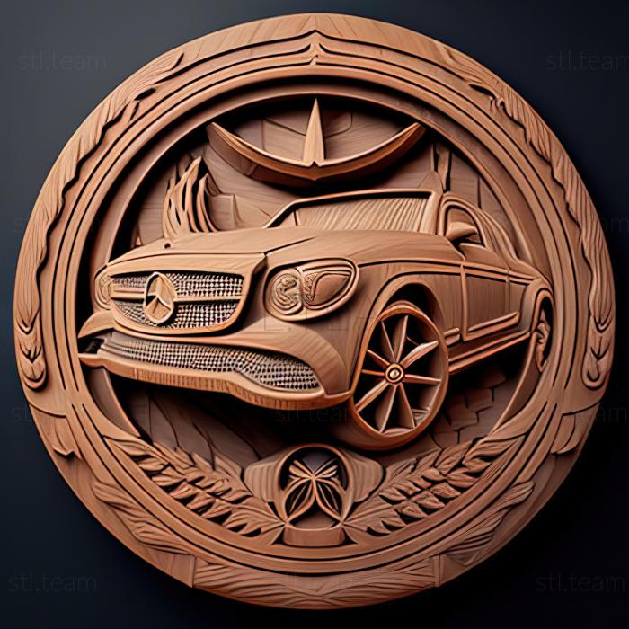 3D модель Mercedes Benz C219 (STL)